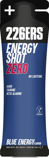 226ers energy shot zero caffeine stick 60ml - afbeelding 1
