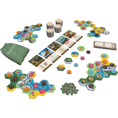 White goblin games cascadia bordspel (nederlands, 1 - 4 spelers, 45 minuten, vanaf 10 jaar)