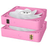 Thermaltake ct120 ex reverse argb sync pc cooling fan pink (3-fan pack) case fans (pink, 3 stuks, 120 x 120 x 25 mm, pwm)