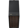 Fractal design north xl midi tower behuizing (zwart houtkleur | 2x usb-a | 1x usb-c | tempered glass)