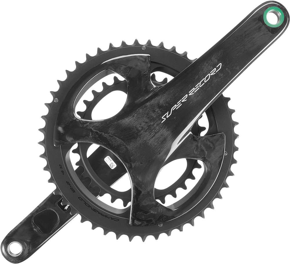 Campagnolo super record prot carbon 12-speed crank 45 29