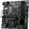 Msi pro b760m-p socket 1700 moederbord (zwart, raid, gb-lan, sound, µatx)