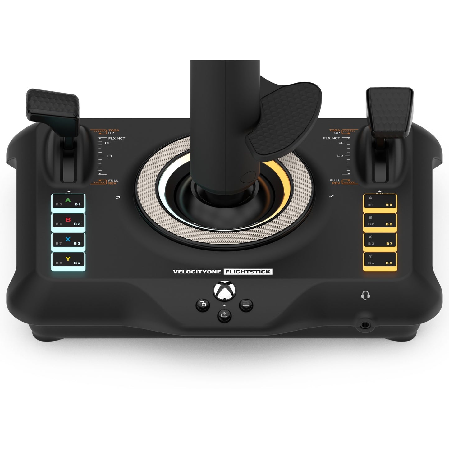 Turtle beach velocityone flightstick joystick (zwart, xbox series x|s | xbox one | windows 10 11)