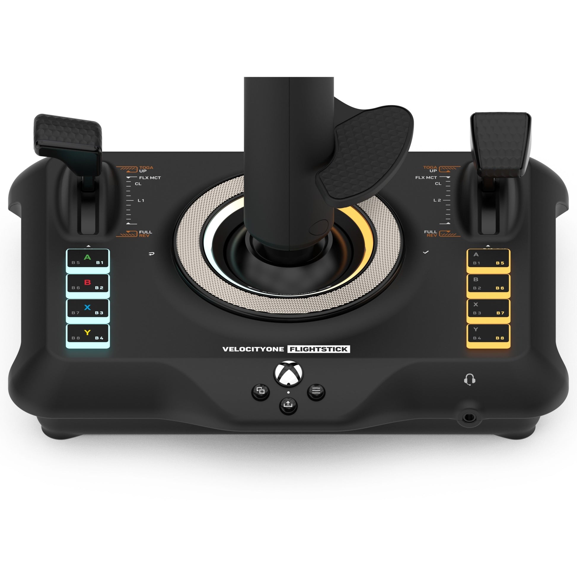 Turtle beach velocityone flightstick joystick (zwart, xbox series x|s | xbox one | windows 10 11)