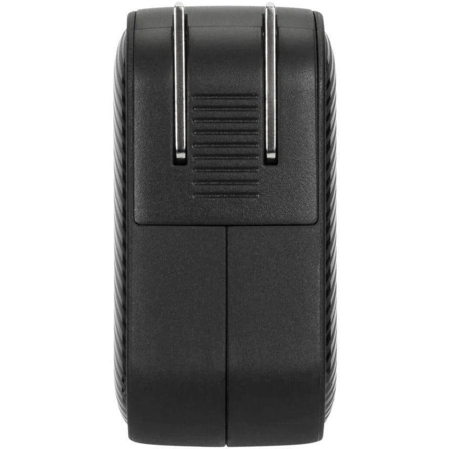 Targus 65w gan wall charger (zwart, 1x usb-c, 1x usb-a)