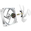 Nzxt f120x rgb case fan (wit, 120 x 120 x 30 mm, pwm)