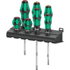 Wera 300 7 mix 1 schroevendraaierset, 7‑delig (zwart groen)
