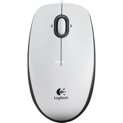 Logitech b100 optical usb mouse for business (wit, 800 dpi)