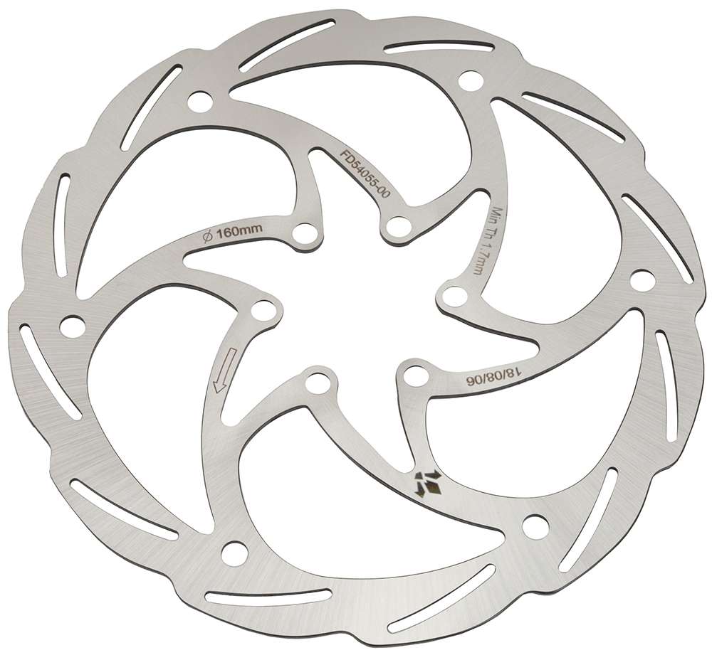 Formula monolitic 6-bolt disc rotor