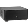 Inter-tech itx a80 htpc behuizing (zwart | 2x usb-a)