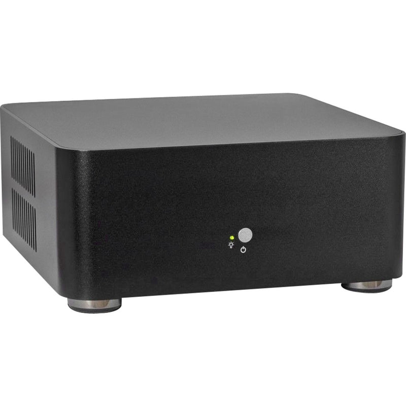 Inter-tech itx a80 htpc behuizing (zwart | 2x usb-a)