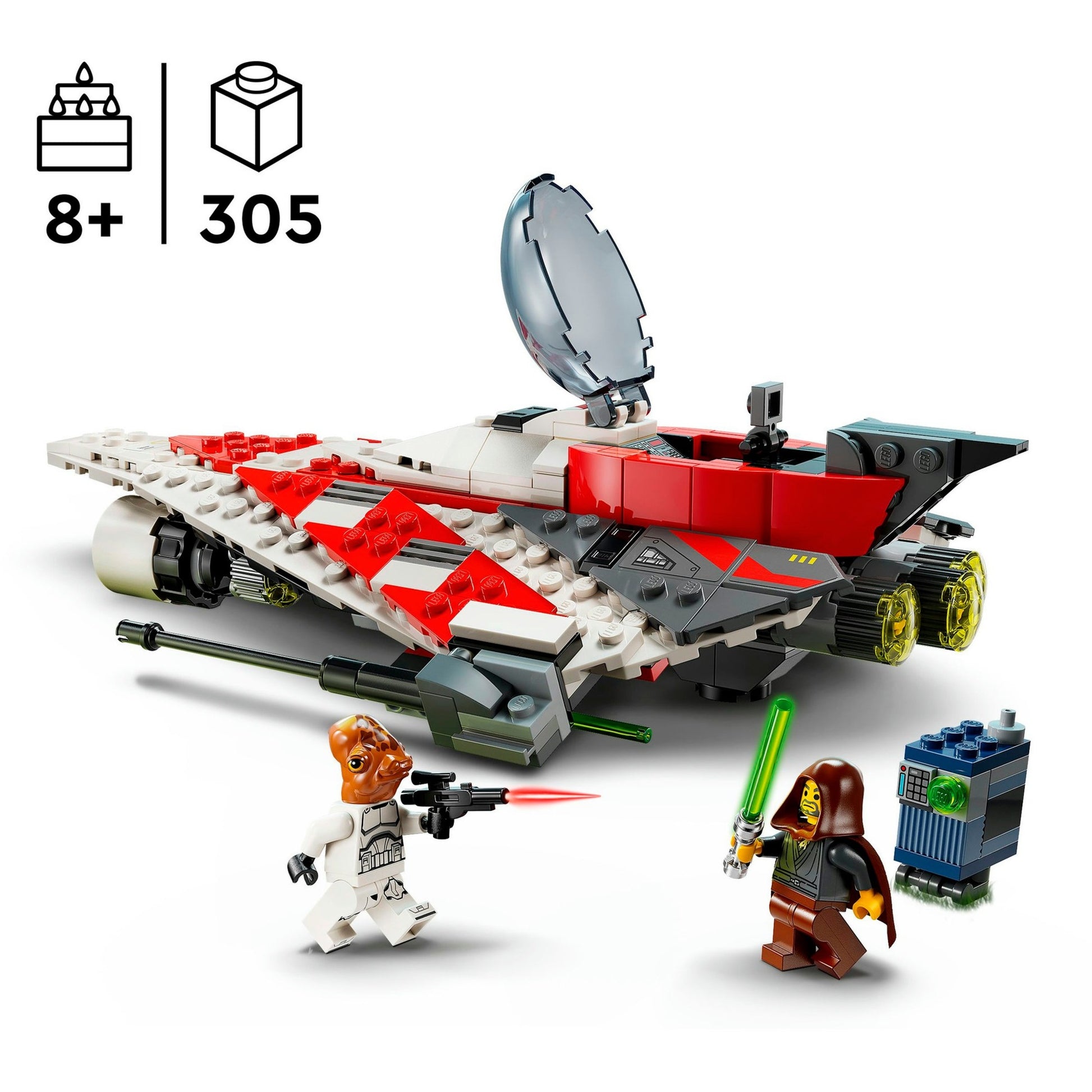Lego star wars 75388 jedi bobs starfighter