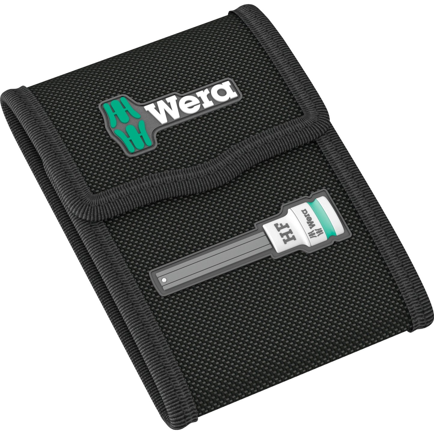 Wera 8740 a hf 1 zyklop bitdoppen set binnenzeskant dopsleutel (zwart zilver, 5-delig, met vasthoudfunctie, 1 4 -aandrijving)