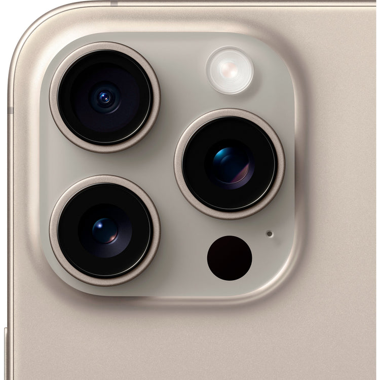 Apple iphone 15 pro max smartphone (titanium, 256 gb, ios)