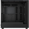 Fractal design north xl midi tower behuizing (zwart houtkleur | 2x usb-a | 1x usb-c | tempered glass)
