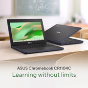 Asus chromebook cr11 cr1104cta-ns0067 11.6 laptop (grijs | n150 | intel graphics | 4 gb | 32 gb emmc | touch) - afbeelding 8