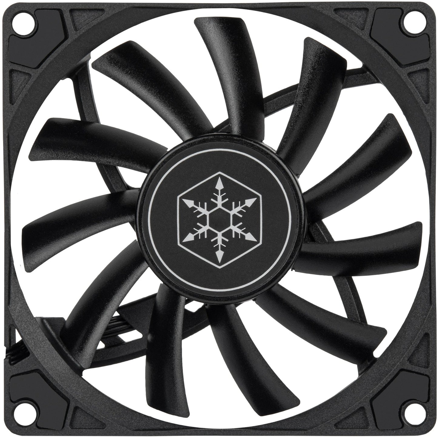 Silverstone air slimmer 90 case fan (zwart, 92 x 92 x 15 mm, pwm)