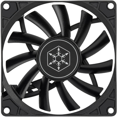 Silverstone air slimmer 90 case fan (zwart, 92 x 92 x 15 mm, pwm)