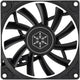 Silverstone air slimmer 90 case fan (zwart, 92 x 92 x 15 mm, pwm)