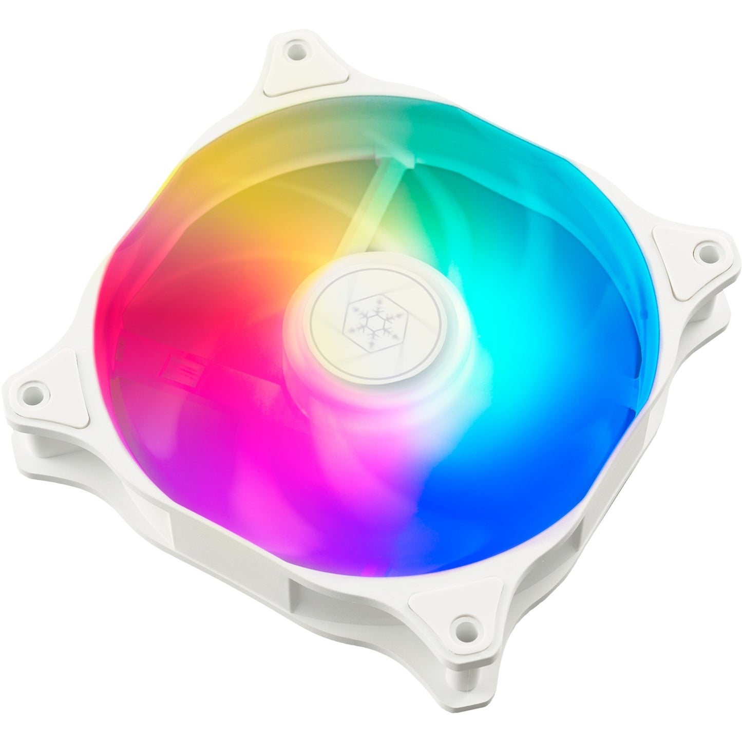 Silverstone sst-pf240w-argb-v2 waterkoeling (wit, incl. rgb controller)