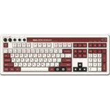 8bitdo retro mechanical keyboard fami edition (beige, us lay-out (qwerty), kailh box white, 100%, bluetooth low energy, wireless 2.4g, usb) - afbeelding 2