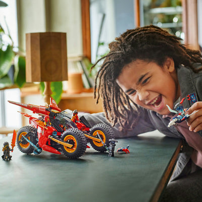 Lego ninjago - ninja strijdvoertuig constructiespeelgoed (71844)