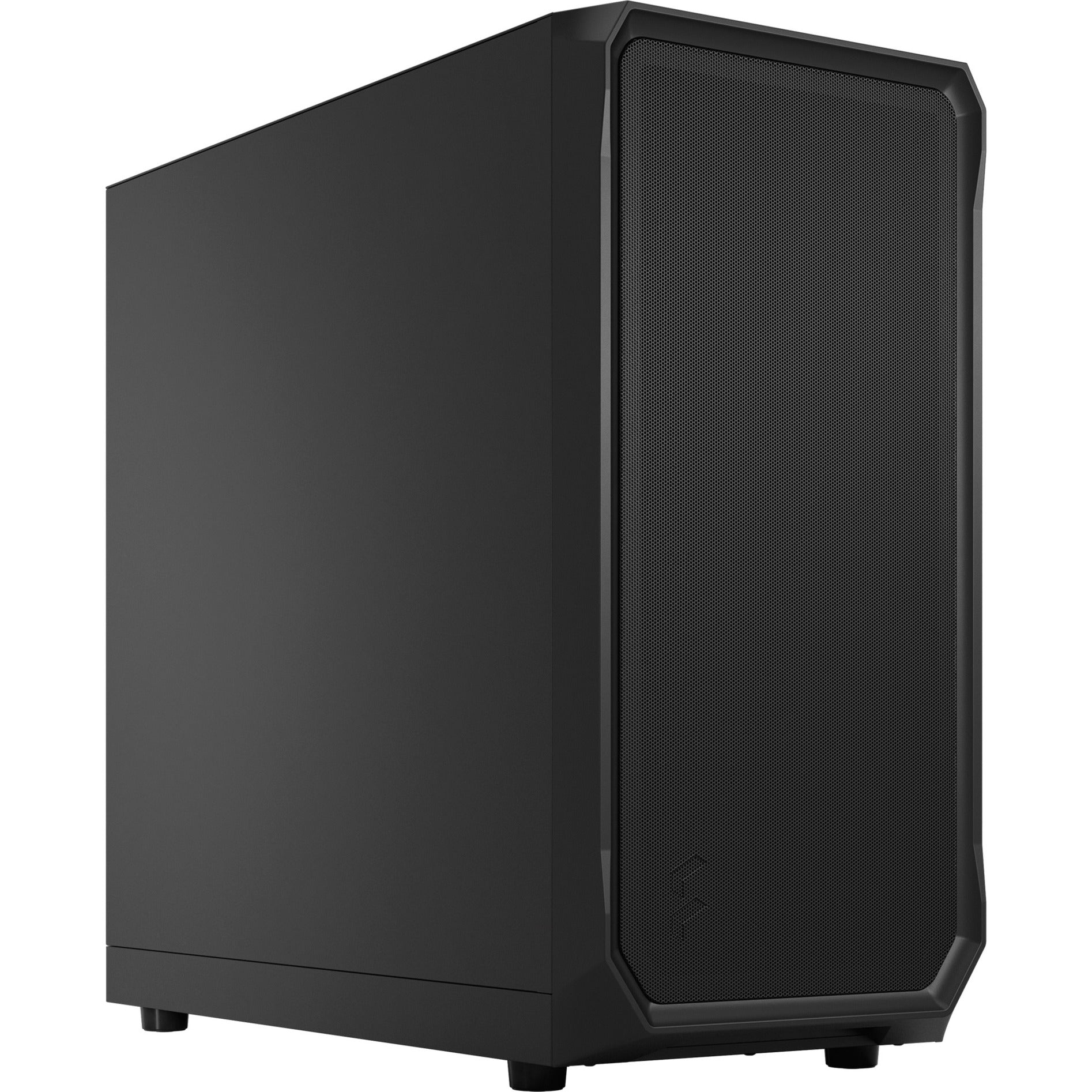 Fractal design focus 2 black solid midi tower behuizing (zwart | 2x usb-a)