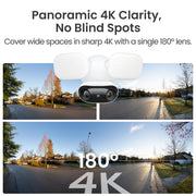 Reolink f751w elite floodlight wifi beveiligingscamera (wit, uhd 4k, wifi) - afbeelding 9