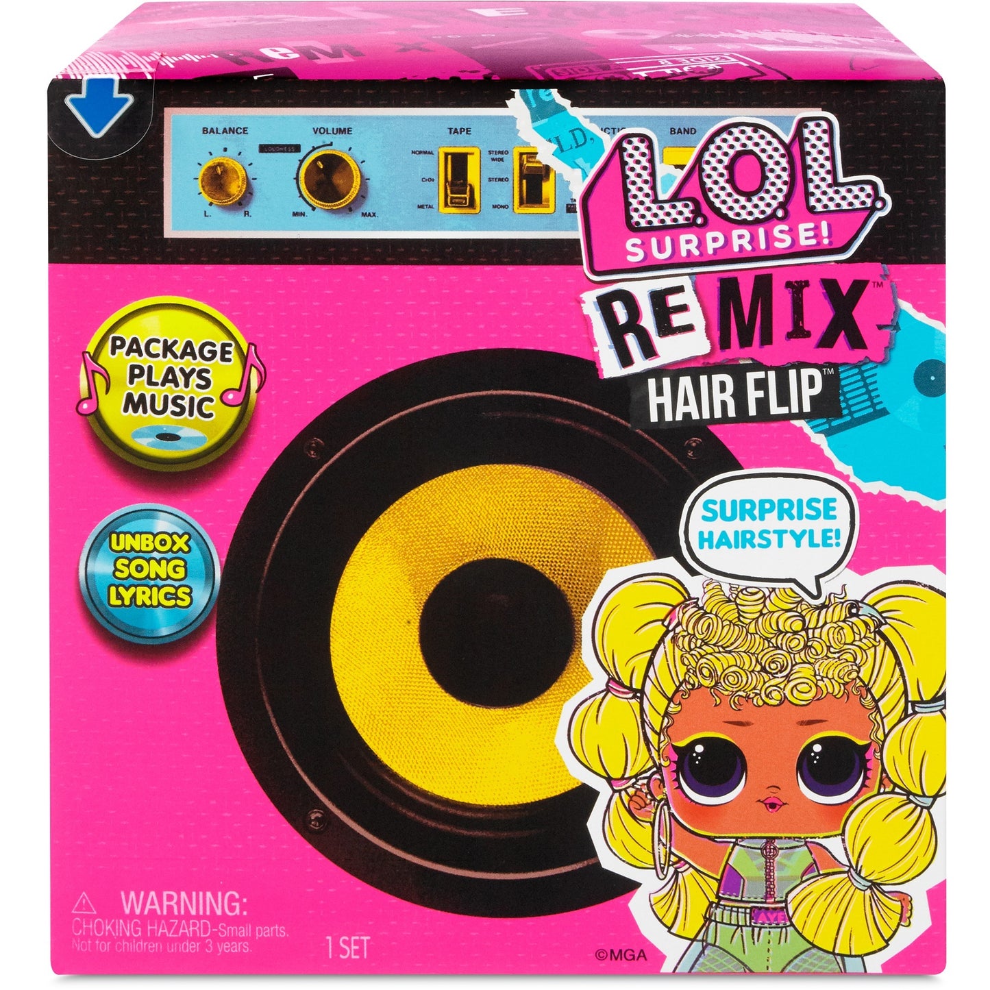 Mga entertainment l.o.l. surprise! - remix hairflip pop (assortiment product)