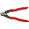Knipex 95 61 190 staaldraadschaar gepol kunststof 190mm