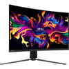 Msi mpg 321curx qd-oled 31.5 4k uhd curved gaming monitor (zwart, 2x hdmi, displayport, 2x usb-a, usb-b, usb-c, 240 hz)