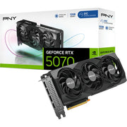 Pny geforce rtx 5070 oc grafische kaart (dlss 4, 3x displayport, 1x hdmi 2.1) - afbeelding 1