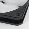 Silverstone air slimmer 120 argb case fan (zwart, 120 x 120 x 15 mm, pwm)