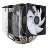 Silverstone sst-hyd140-argb cpu-koeler (4-pins pwm fan-connector, 4-1 pin argb (5v led))