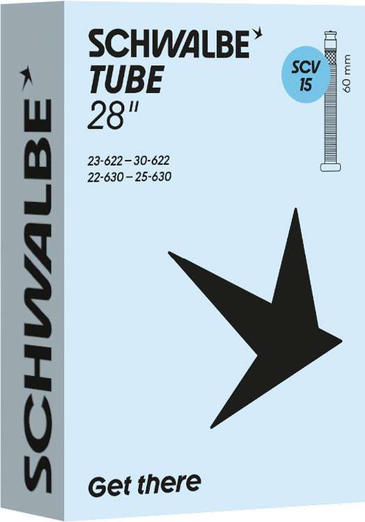 Schwalbe scv15 inner tube for 28 60mm