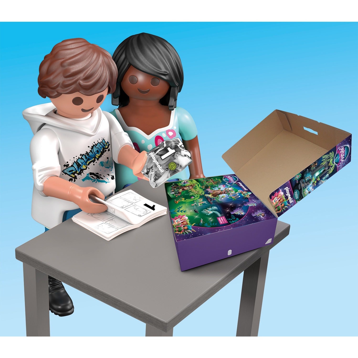 Playmobil ayuma - magische energiebron constructiespeelgoed (70800)