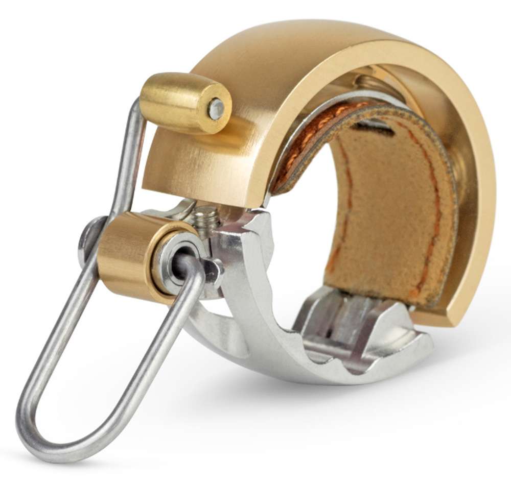Knog oi bell luxe - brushed brass - small
