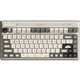 Iqunix og80 hitchhiker wireless mechanical keyboard (grijs, us lay-out (qwerty), cherry mx silent red, 80% (tkl), rgb leds, hot-swappable, pbt, 2.4ghz | bluetooth 5.1 | usb-c)