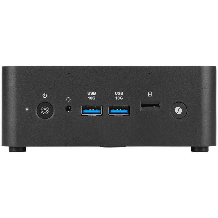 Msi cubi nuc ai+ 2mg-007eu pc-systeem (zwart | core ultra 7 258v | arc graphics 140v | 32 gb | 1 tb ssd)