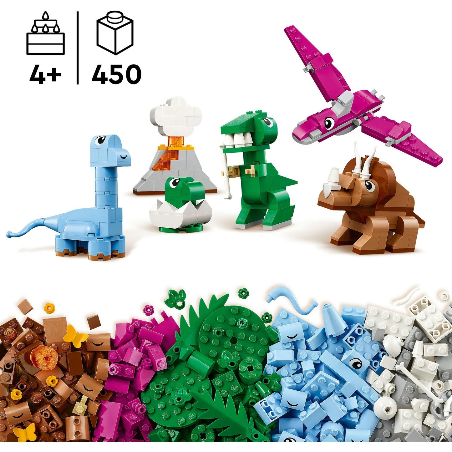 Lego classic creatieve dinosaurussen - 11041