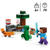 Lego minecraft - steve's taiga-avontuur constructiespeelgoed (21583)