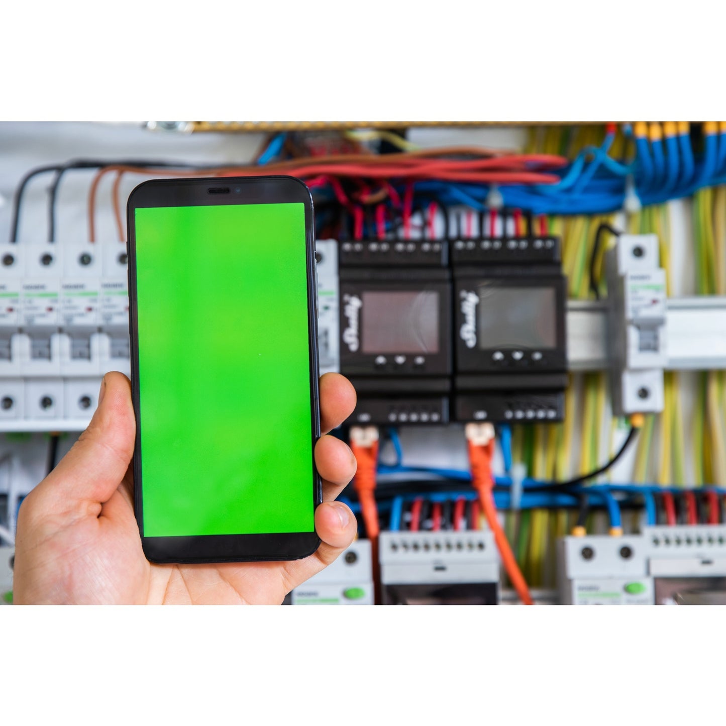 Shelly pro 4pm relais (4-kanaals, wifi, lan, bluetooth)