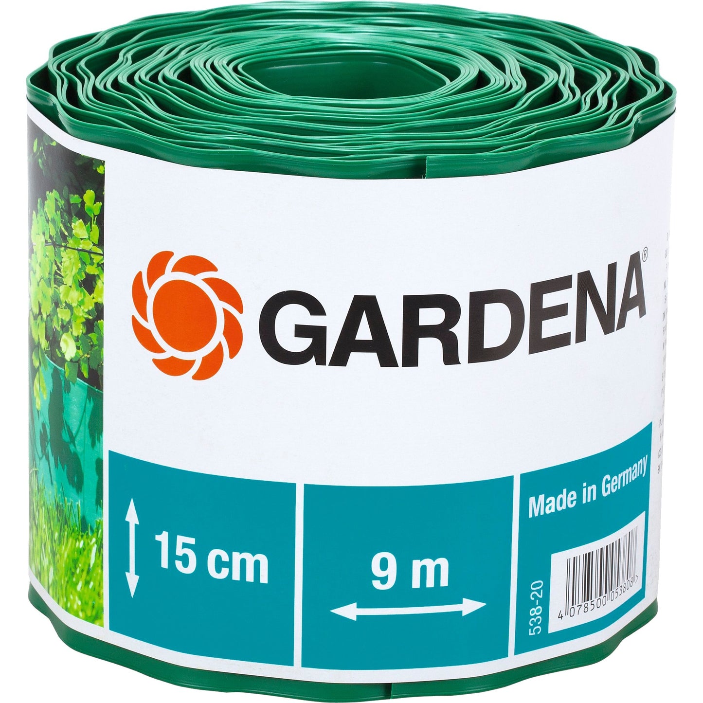 Gardena gazonranden (groen) begrenzing (groen, 538-20, 15 cm)