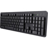 Trust ody ii draadloos toetsenbord (zwart, eu lay-out (qwerty), membraan, stil)