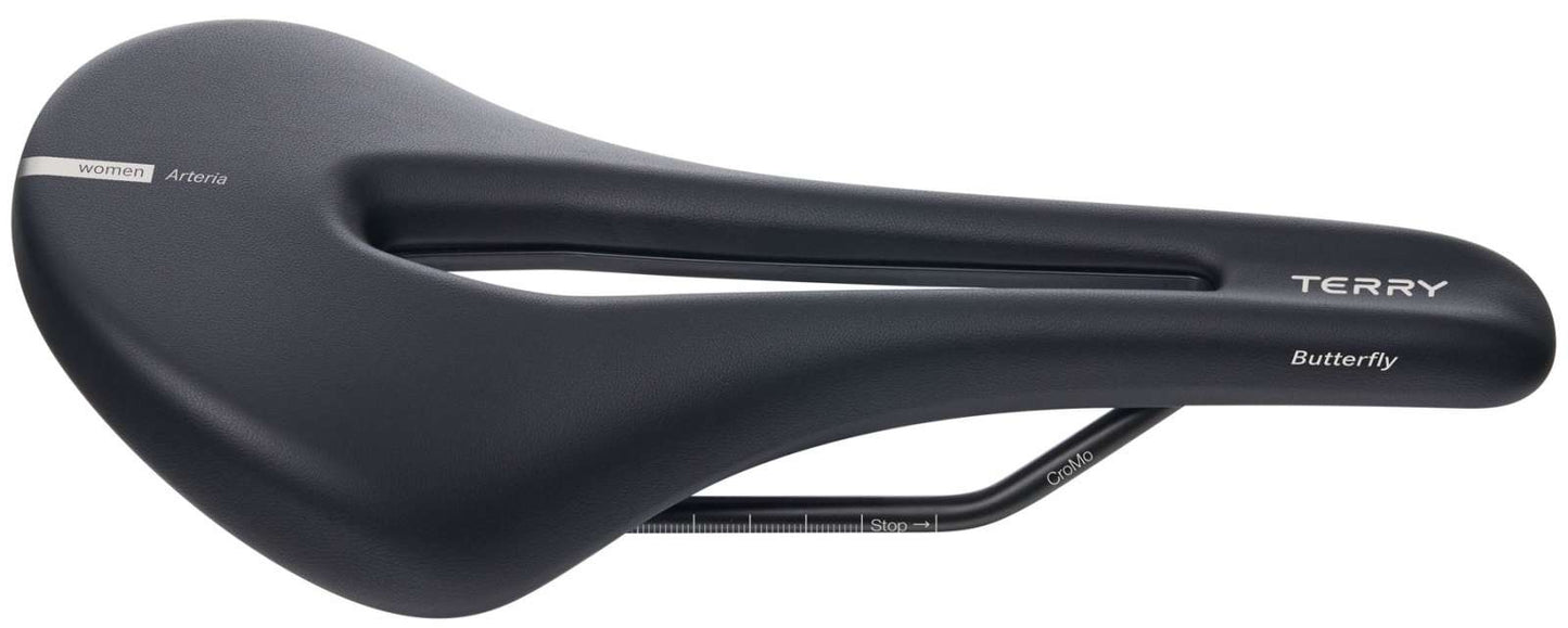 Terry zadel Butterfly Arteria dames zwart