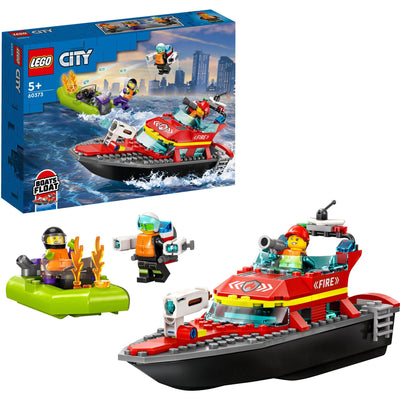 Lego city 60373 reddingsboot brand