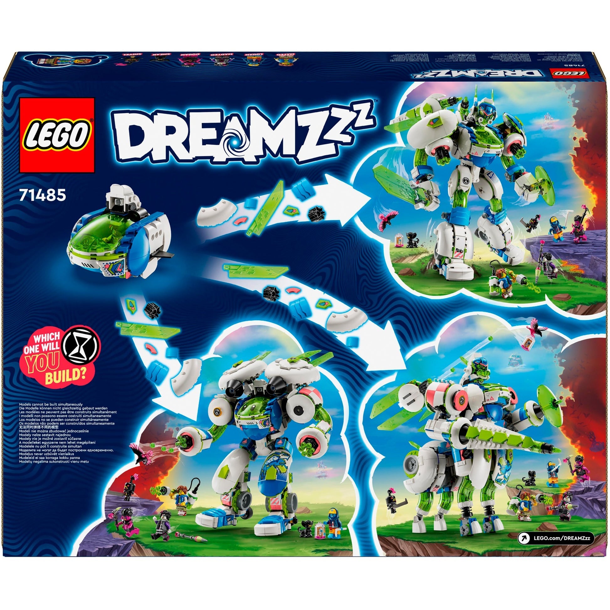 Lego dreamzzz - mateo en z-blob de riddermecha constructiespeelgoed (71485)