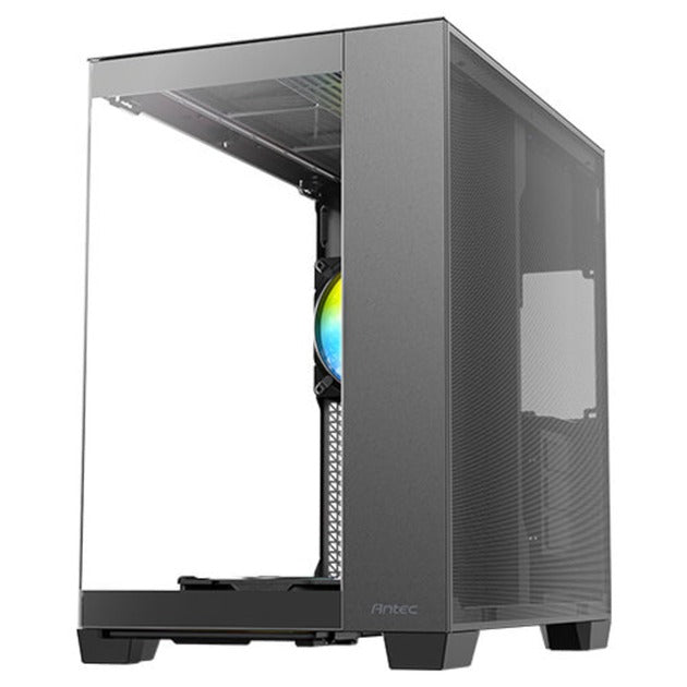 Antec c8 argb midi tower behuizing (zwart | 2x usb-a | 1x usb-c | tempered glass)