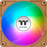 Thermaltake ct120 ex argb sync pc cooling fan gravel sand (3-fan pack) case fans (lichtbruin, 3 stuks, 120 x 120 x 25 mm, pwm) - afbeelding 3