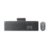 Lenovo 700 modern multi-device wireless combo desktopset (grijs, us lay-out (qwerty), 100%, 4000 dpi, 2.4 ghz, bt 5.3, usb-a)